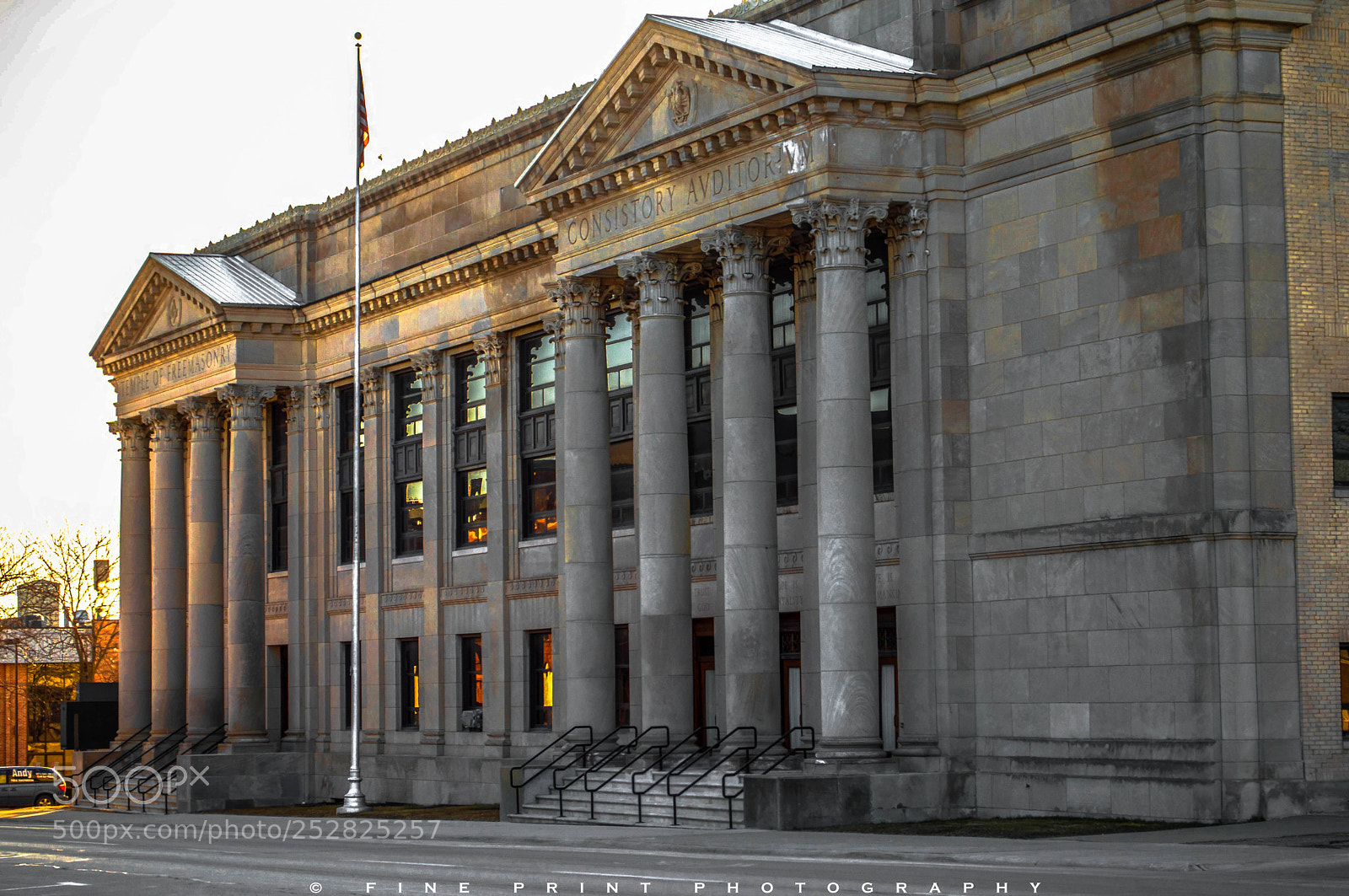 Nikon D3200 sample photo. "freeport masonic temple" (2018) photography