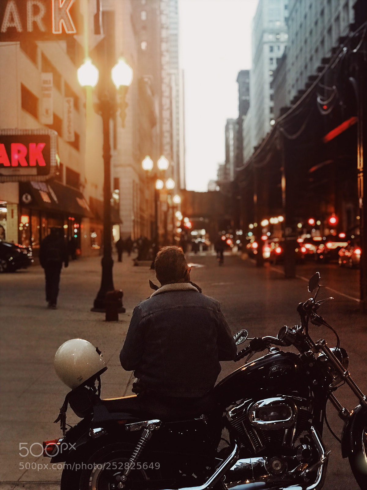 Apple iPhone 7 Plus sample photo. Biker below the tracks photography