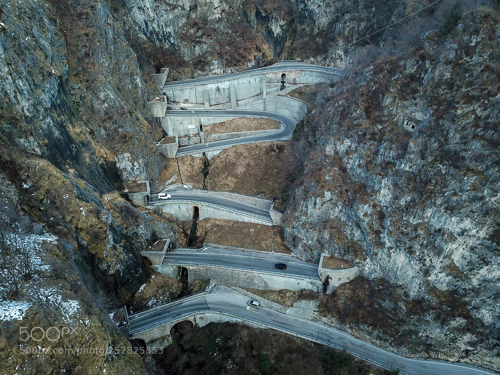DJI FC220 sample photo. San boldo pass, veneto photography