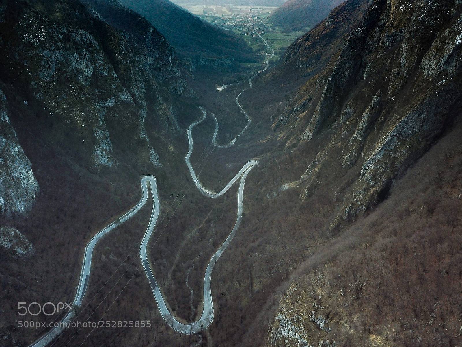 DJI FC220 sample photo. San boldo pass, veneto photography