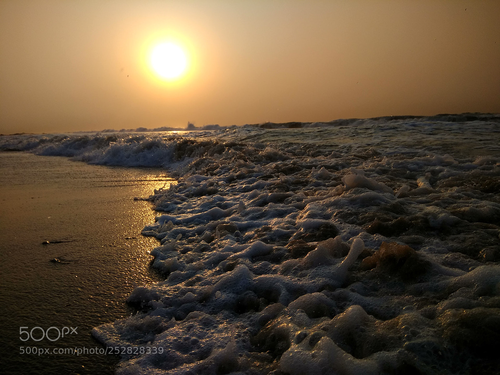 Xiaomi Redmi Note 4 sample photo. Sun rise in beach photography