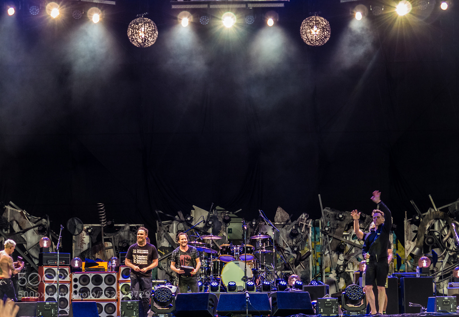 Canon PowerShot G16 sample photo. Pearl jam maracana 2018 photography