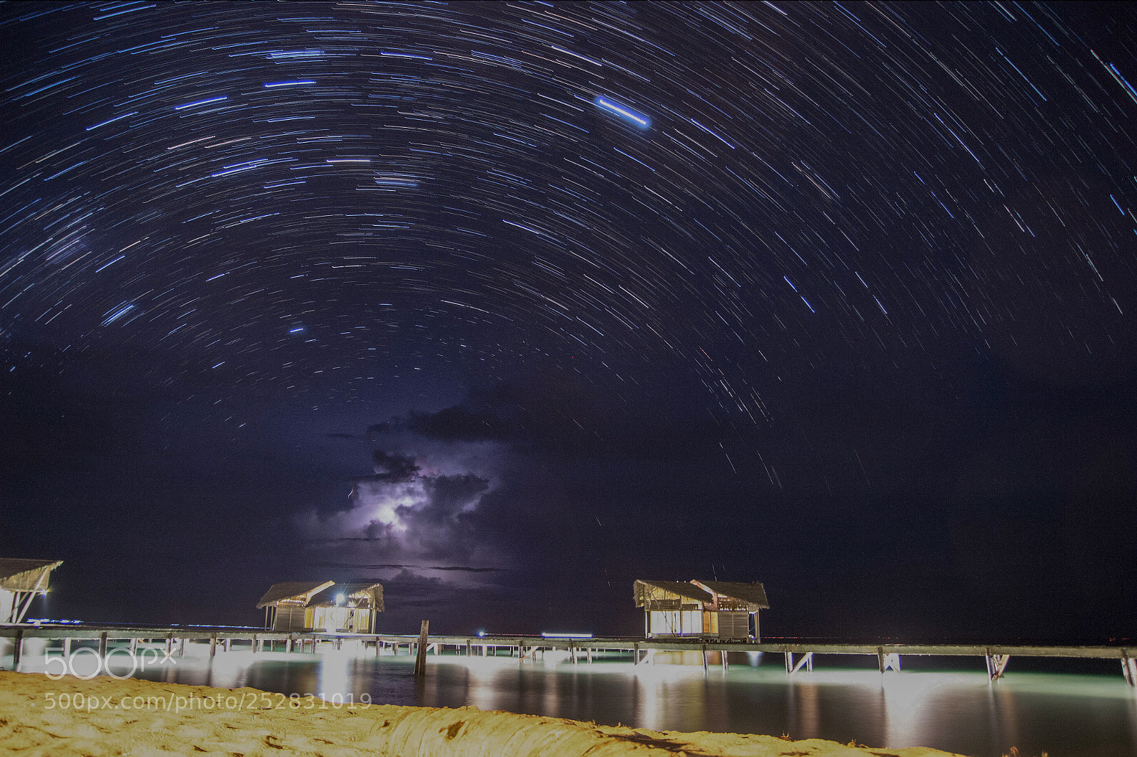 Canon EOS 700D (EOS Rebel T5i / EOS Kiss X7i) sample photo. Startrail over gorontalo photography