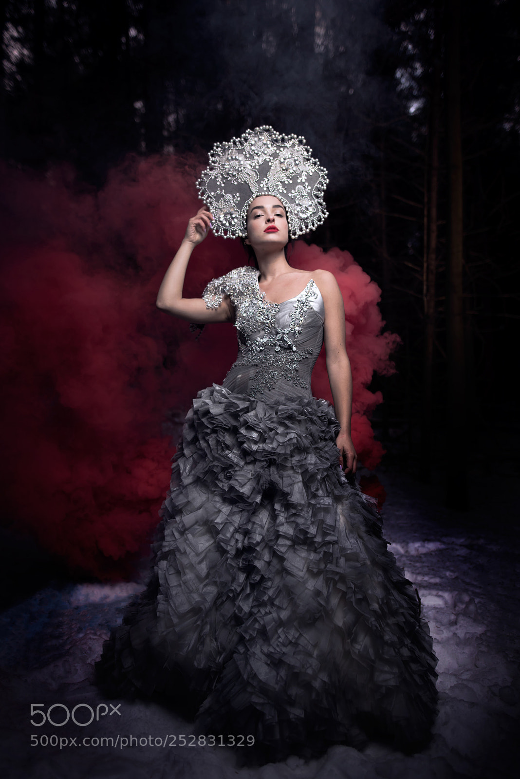 Nikon D810 sample photo. Winter fire... photography