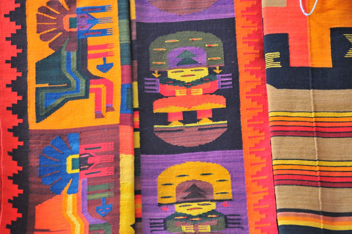 Nikon D300 sample photo. Colors of the market - cusco photography