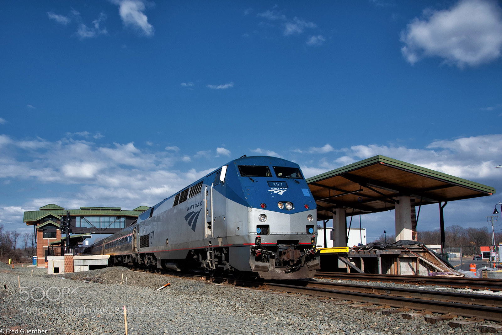 Nikon D810 sample photo. Amtrak train 57 berlin photography