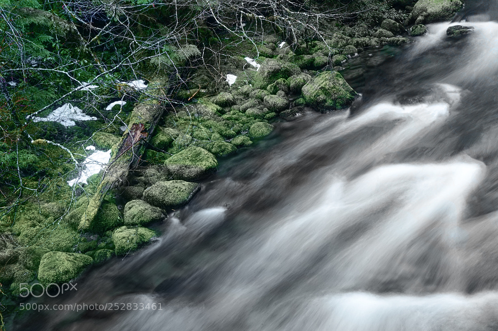 Sony a7 sample photo. Desaturated flow photography