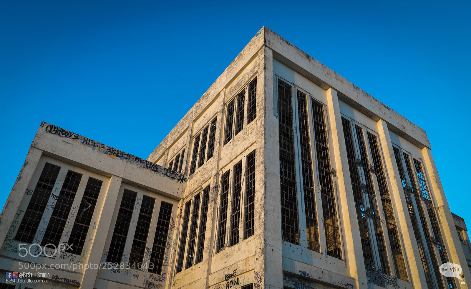 Sony a7S II sample photo. Old building ruins dystopian photography