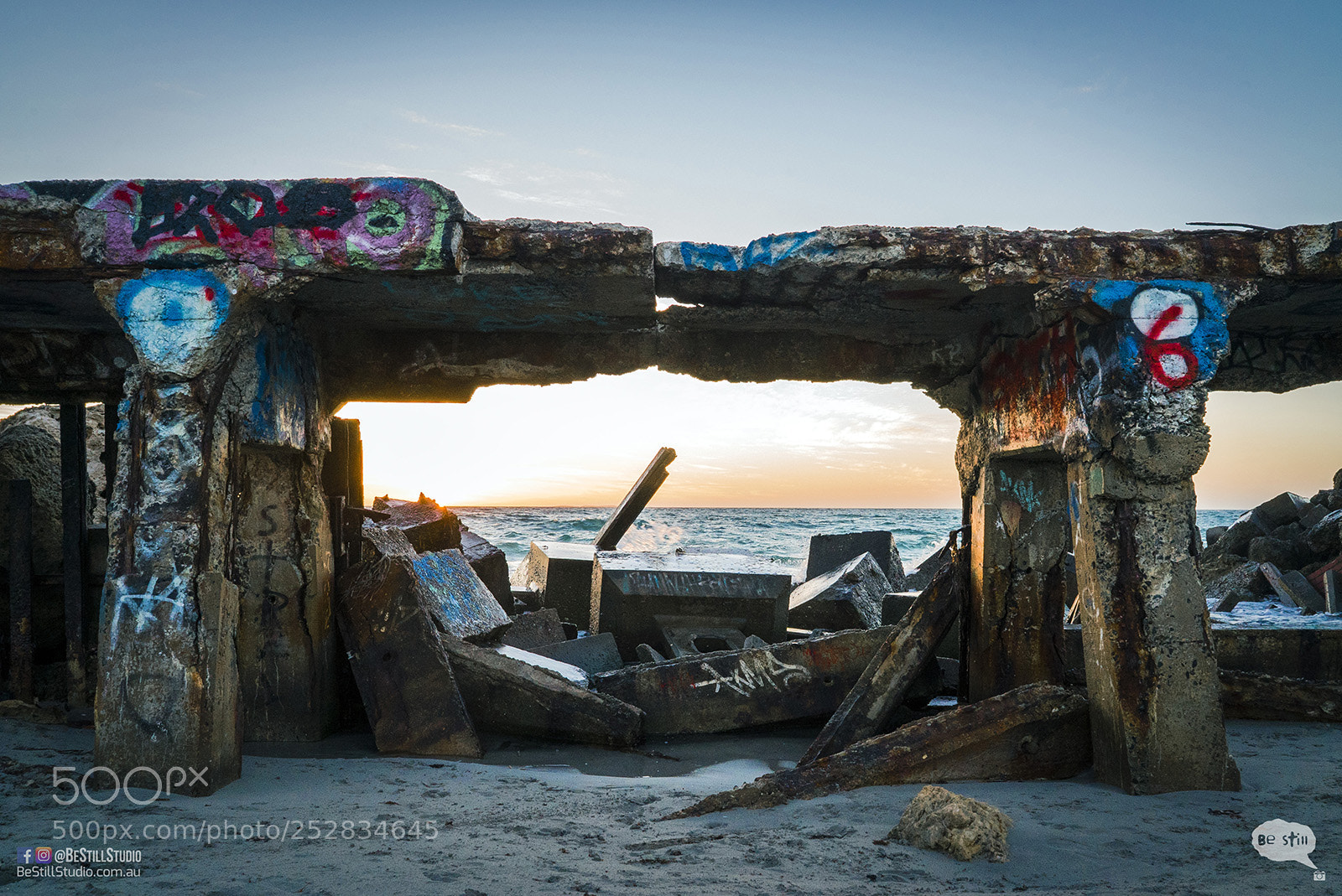 Sony a7S II sample photo. Window to the ocean photography
