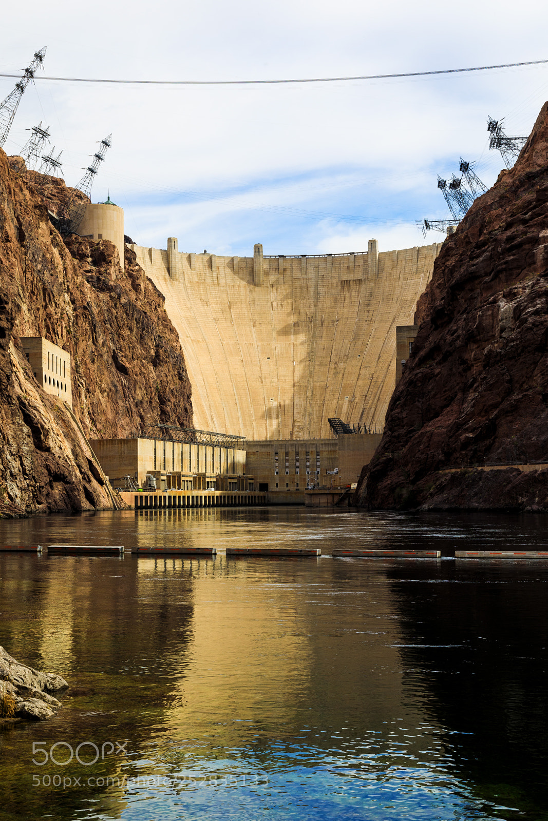 Canon EOS 5D Mark IV sample photo. Hoover dam reflection photography