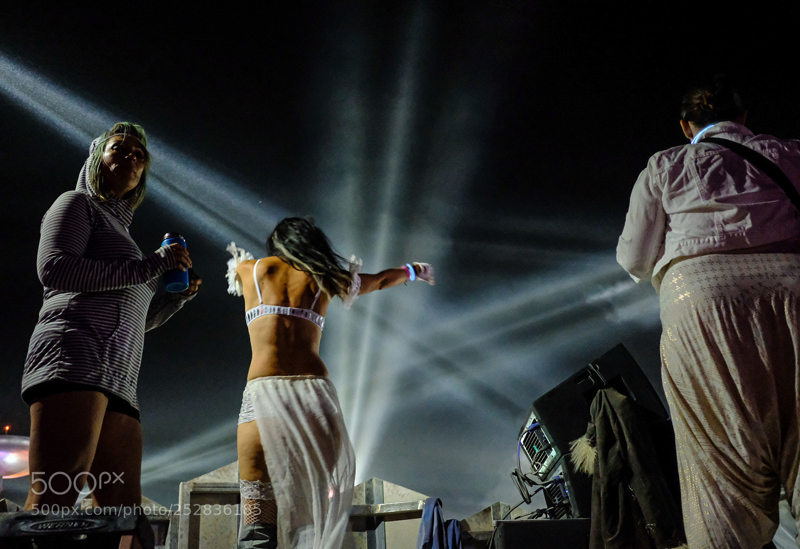 Fujifilm X-T2 sample photo. Burning man stage photography