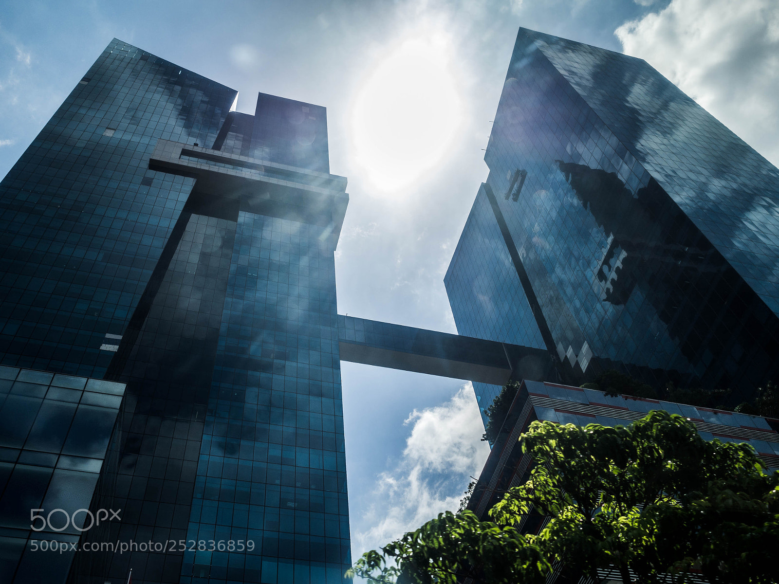 Olympus PEN E-PL6 sample photo. Glass towers photography