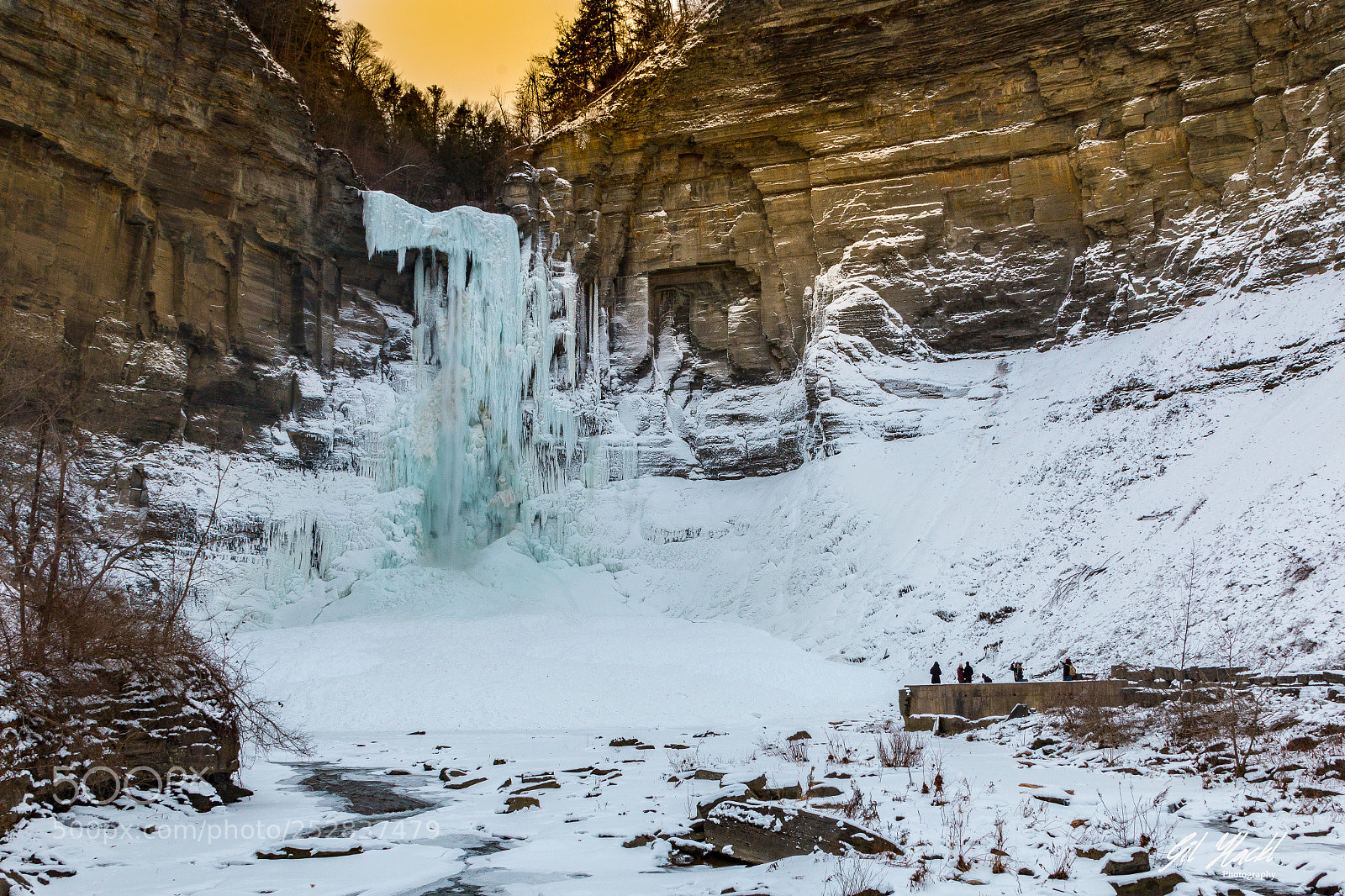 Canon EOS 70D sample photo. Taughannock falls photography