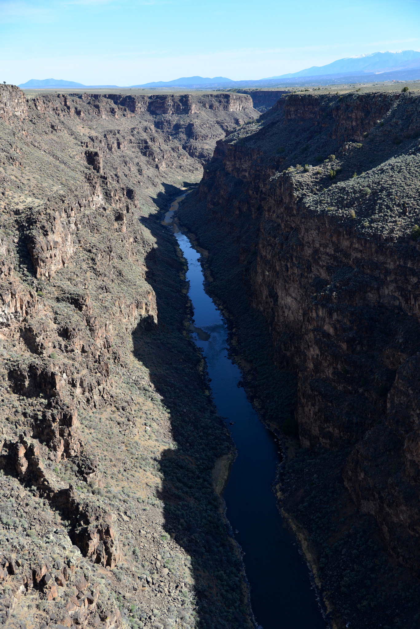 Nikon AF-S Nikkor 24-120mm F4G ED VR sample photo. The rio grande gorge by taos, new mexico photography