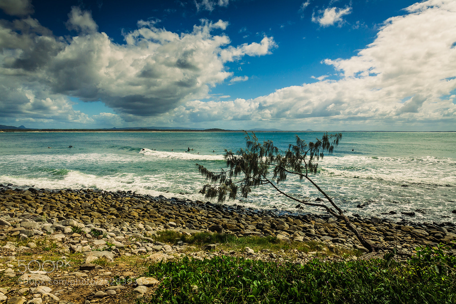 Canon EOS 5D sample photo. Rocky beach noosa headland photography