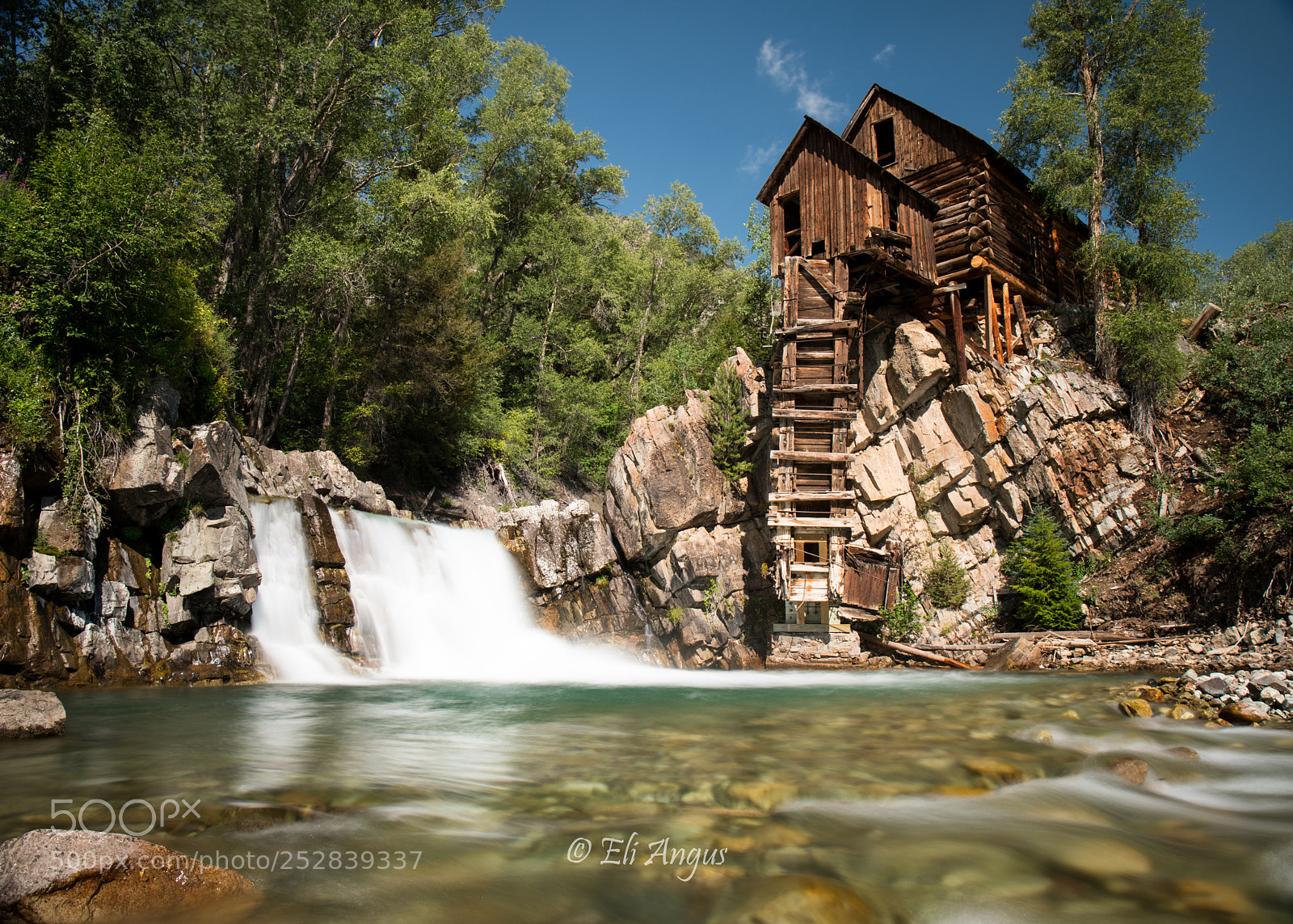 Canon EOS 5D Mark IV sample photo. Crystal mill waterfall photography