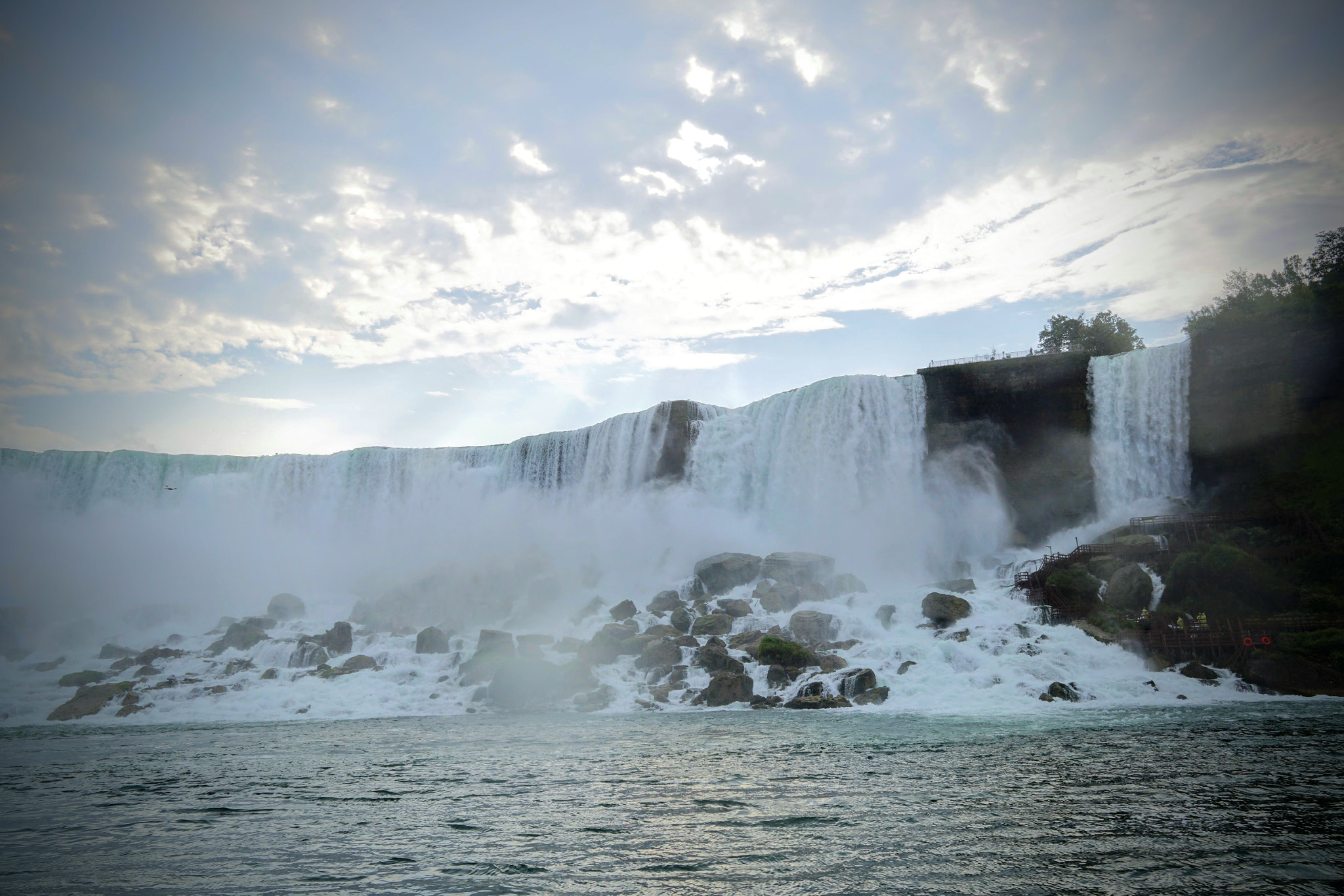 Sigma 19mm F2.8 EX DN sample photo. Niagara falls photography