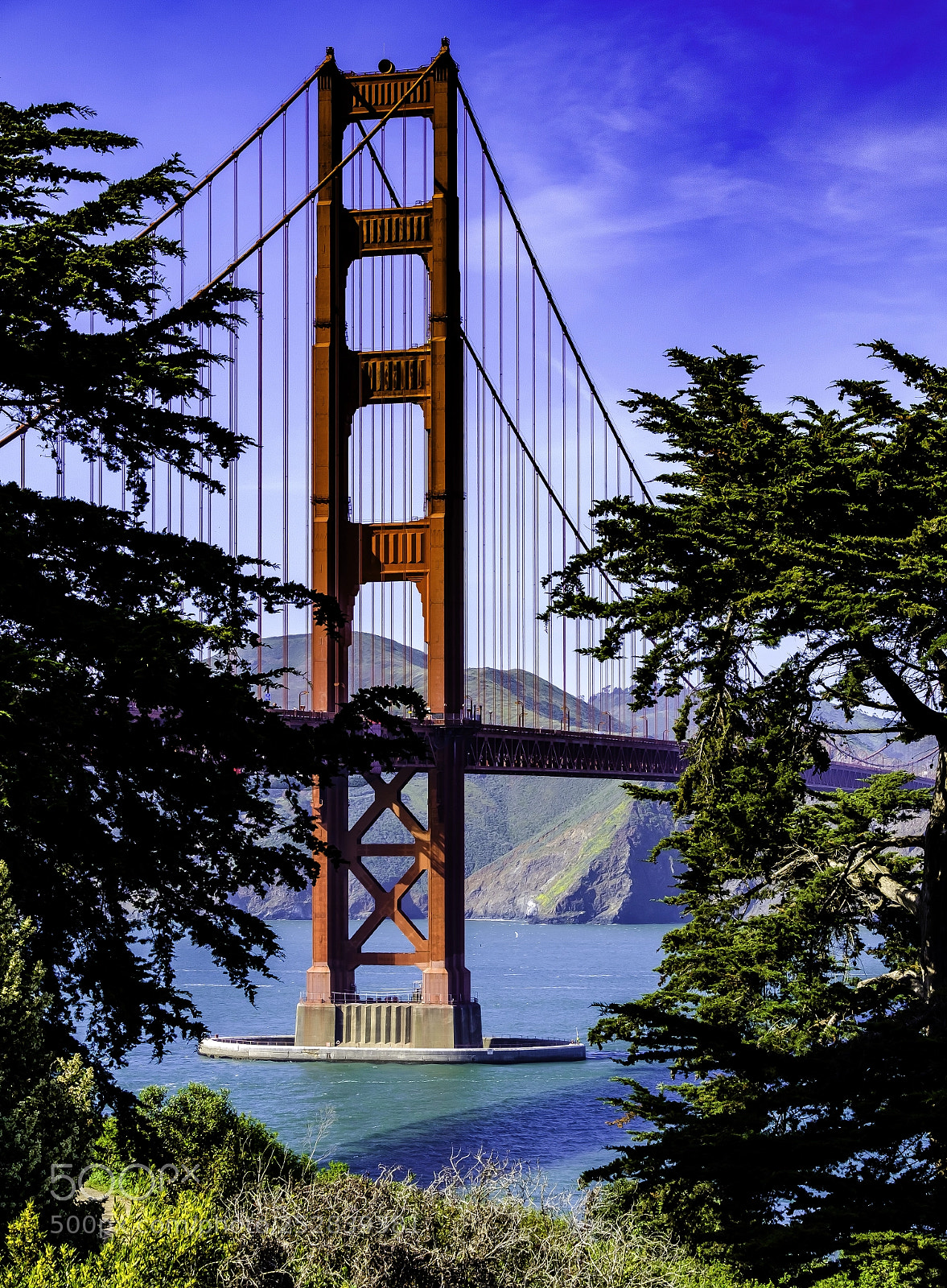 Fujifilm X-T2 sample photo. Golden gate view photography
