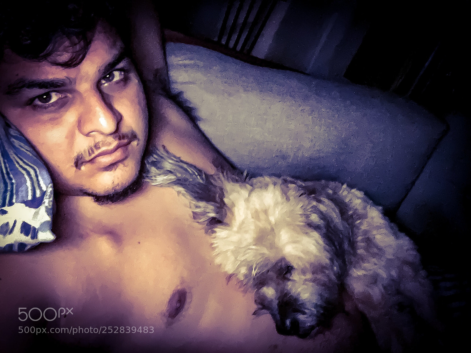 Apple iPhone 6s sample photo. I & dog photography