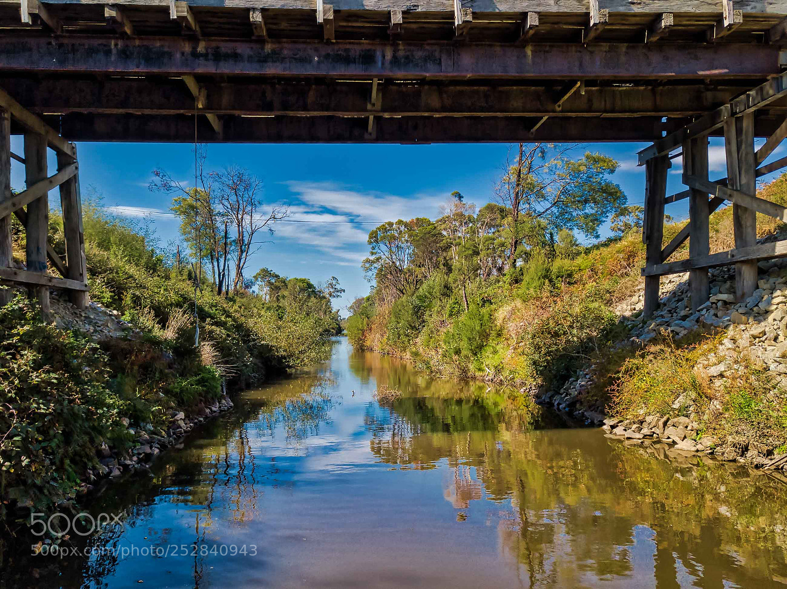 DJI FC220 sample photo. Bunyip river photography