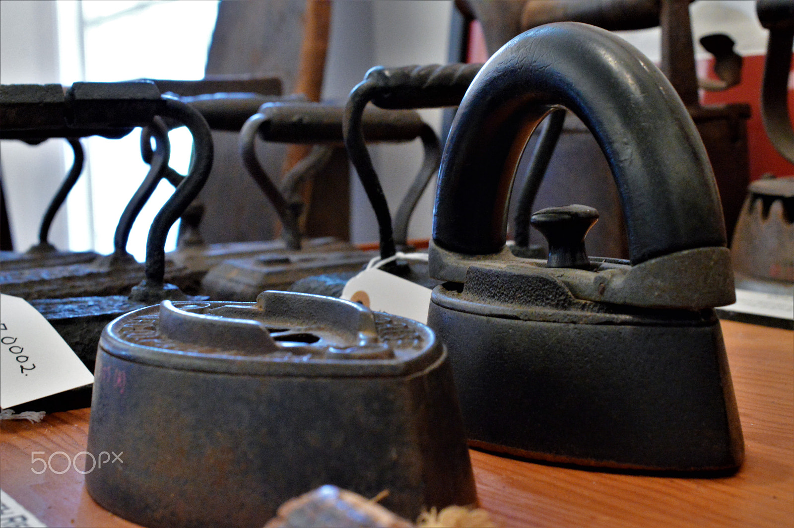 Nikon D3200 sample photo. Antique iron photography