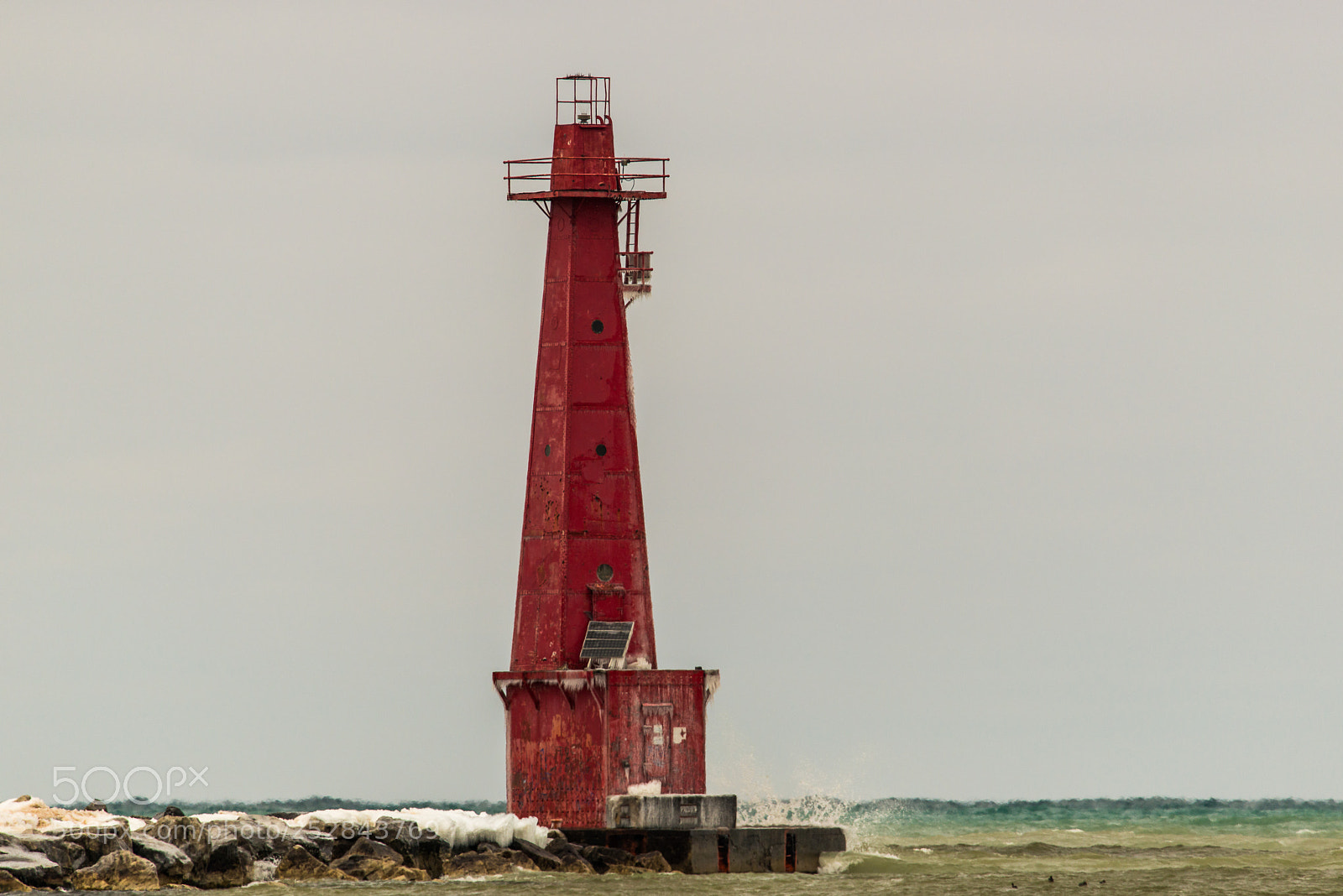 Nikon D800 sample photo. Ice lighthouse photography
