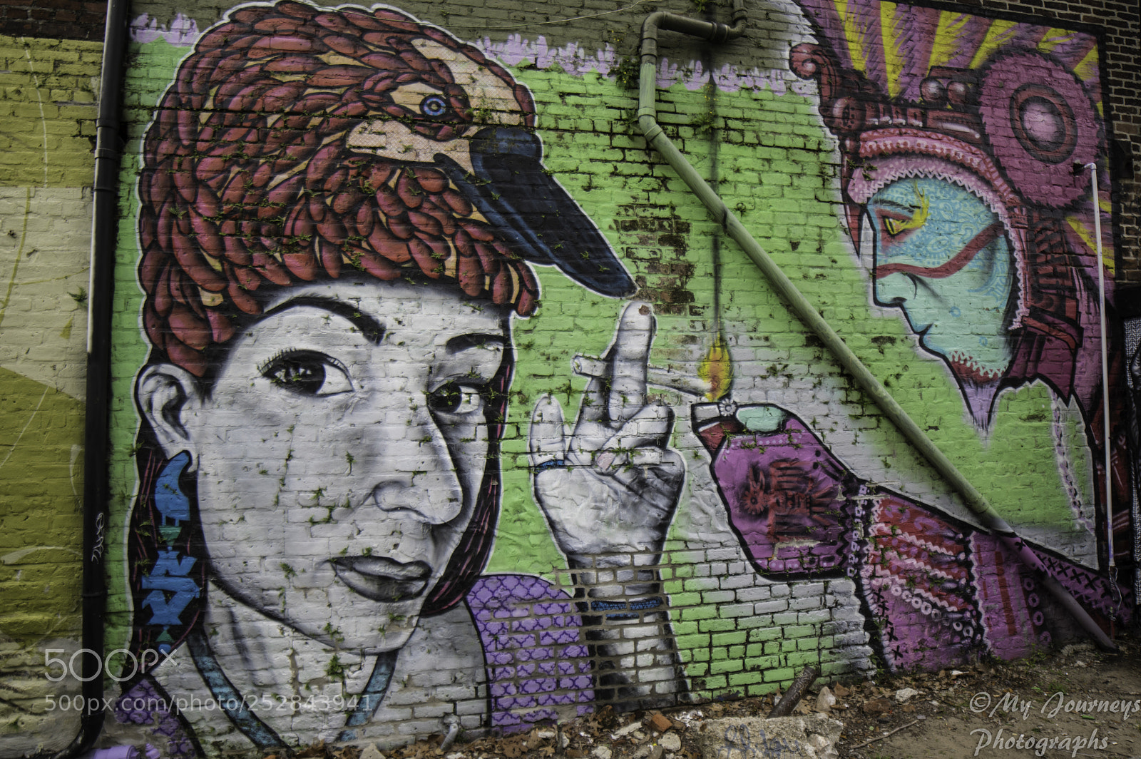 Pentax K-3 sample photo. Mural #1 photography