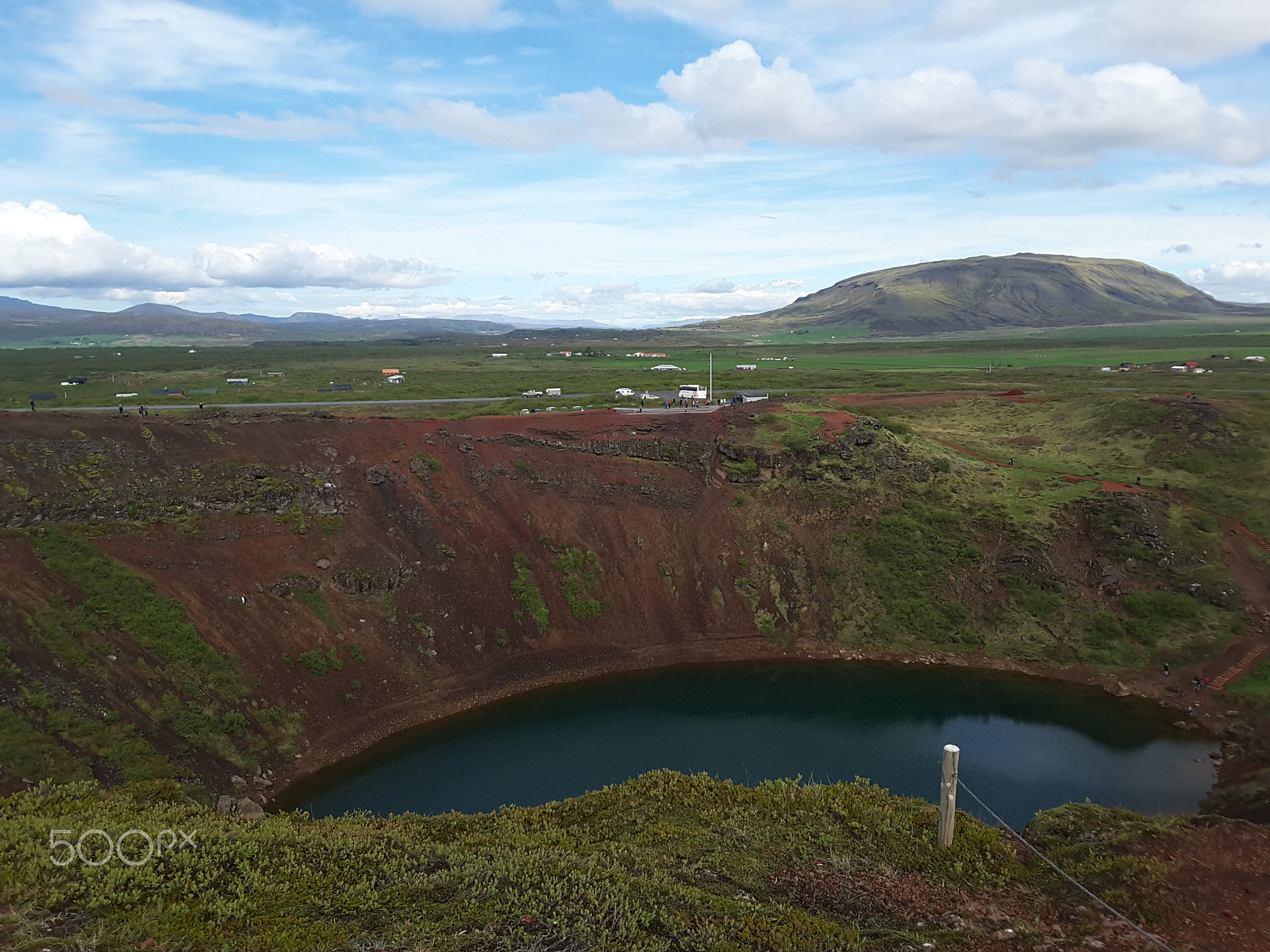 Samsung Galaxy Tab S2 8.0 sample photo. Kerid crater and landscape, iceland photography