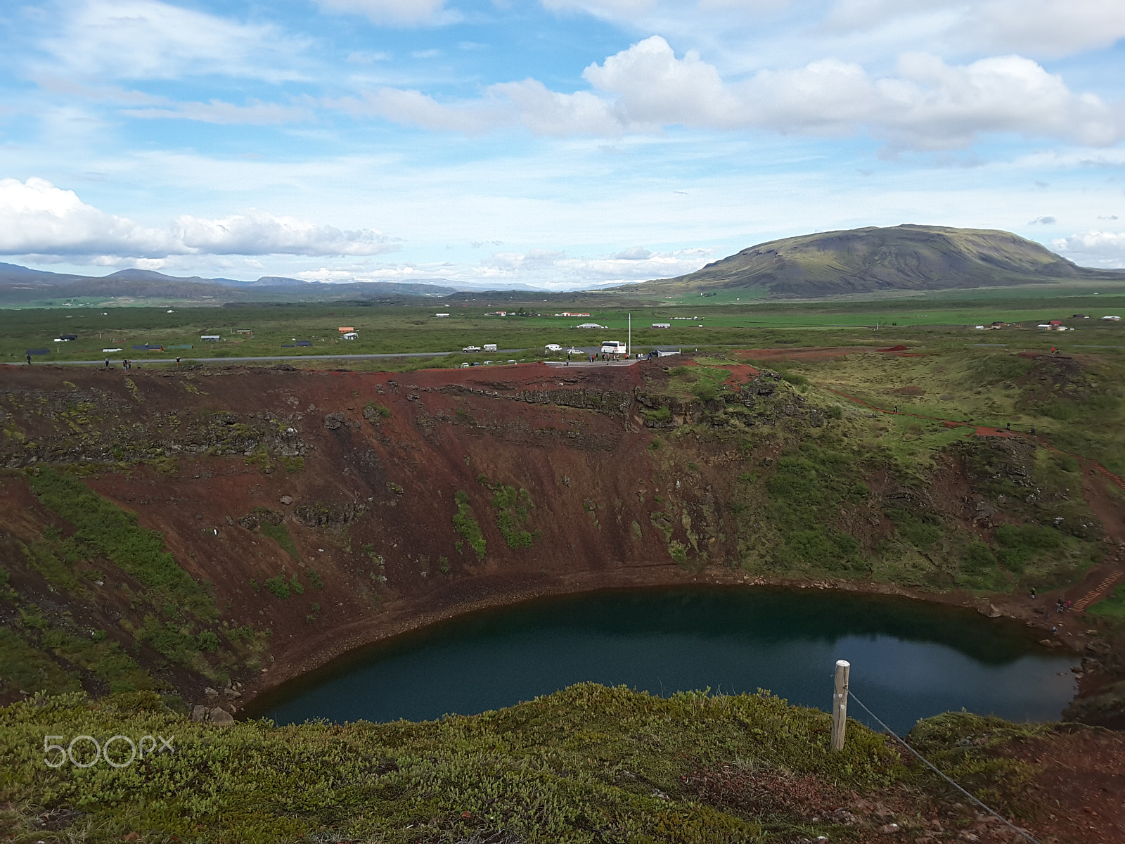 Samsung Galaxy Tab S2 8.0 sample photo. Kerid crater and landscape, iceland photography