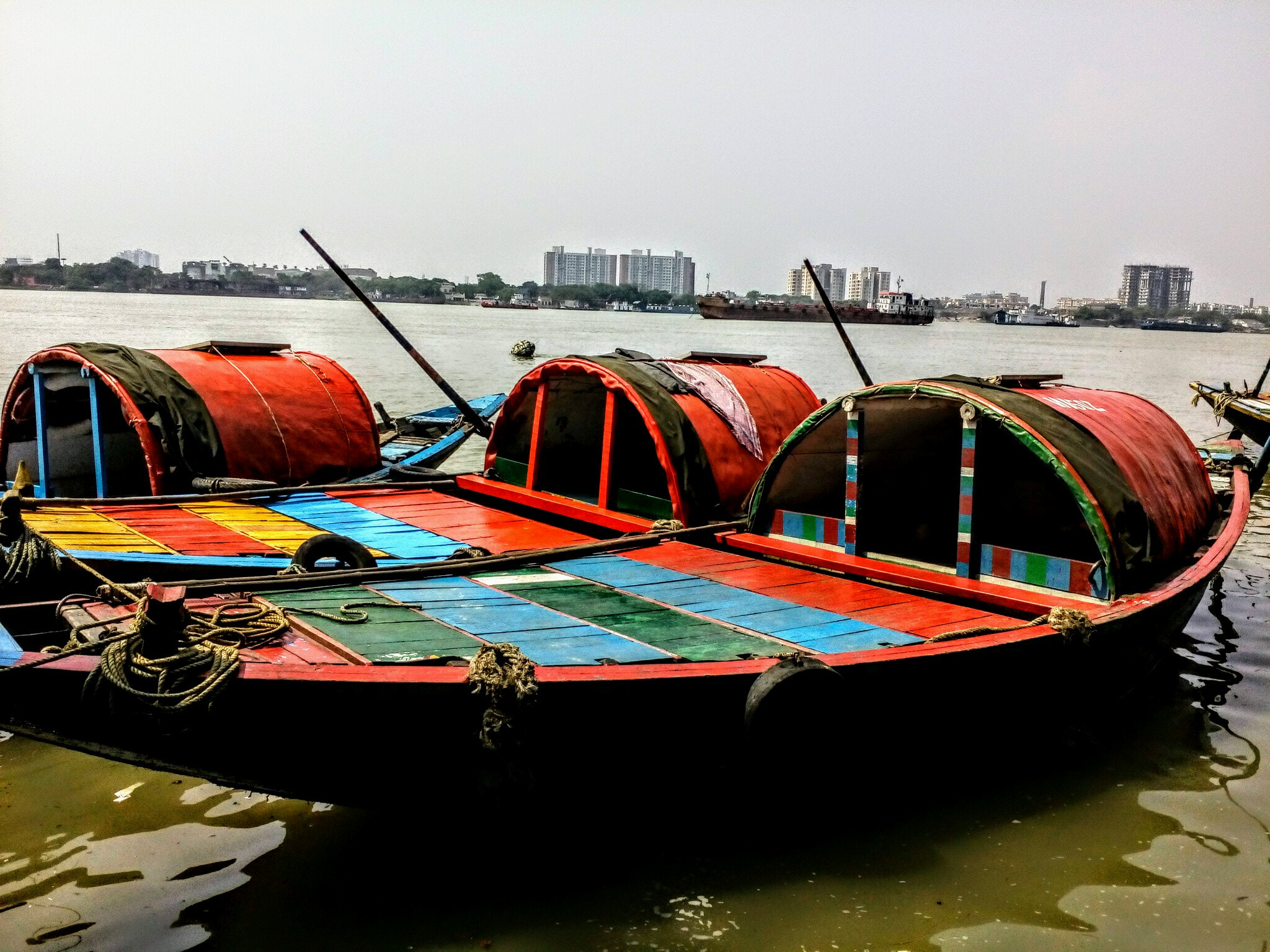 Motorola Moto E3 Power sample photo. Colorful boats photography