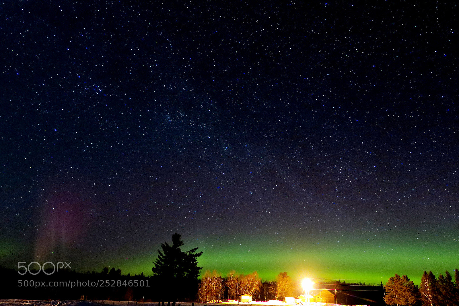 Canon PowerShot G3 X sample photo. Northern lights near ely photography