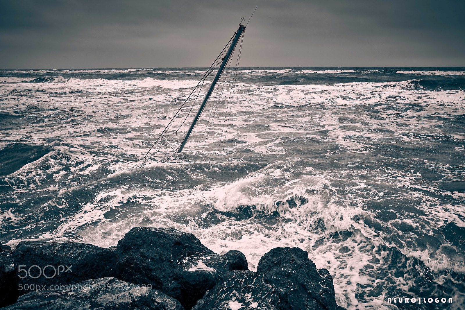 Sony a7R II sample photo. Sunk in the storm photography