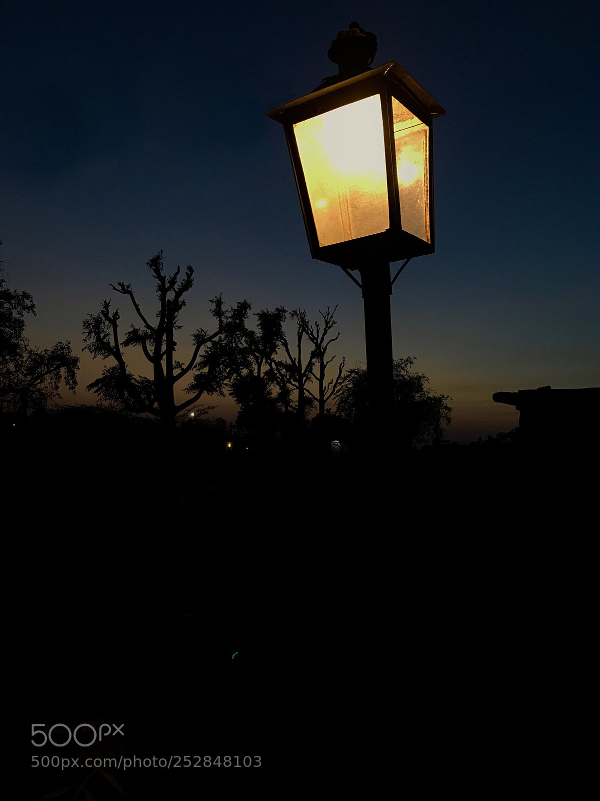Apple iPhone 7 sample photo. Lamp photography