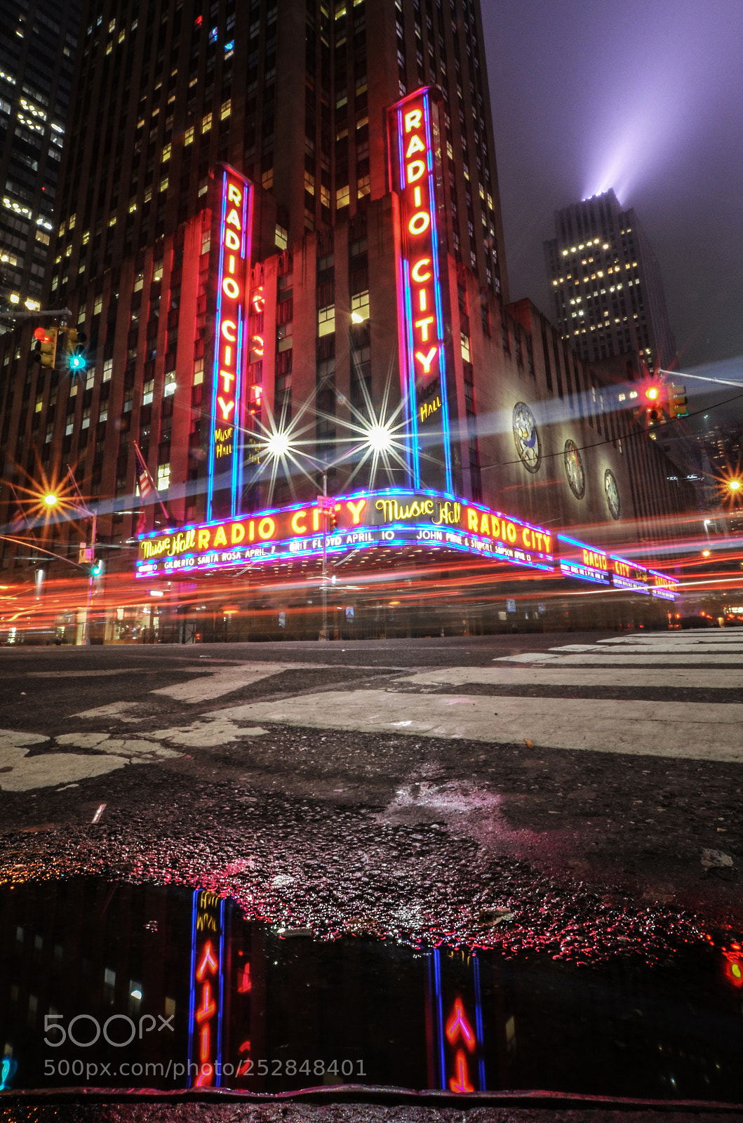 Nikon D5100 sample photo. Radio city photography