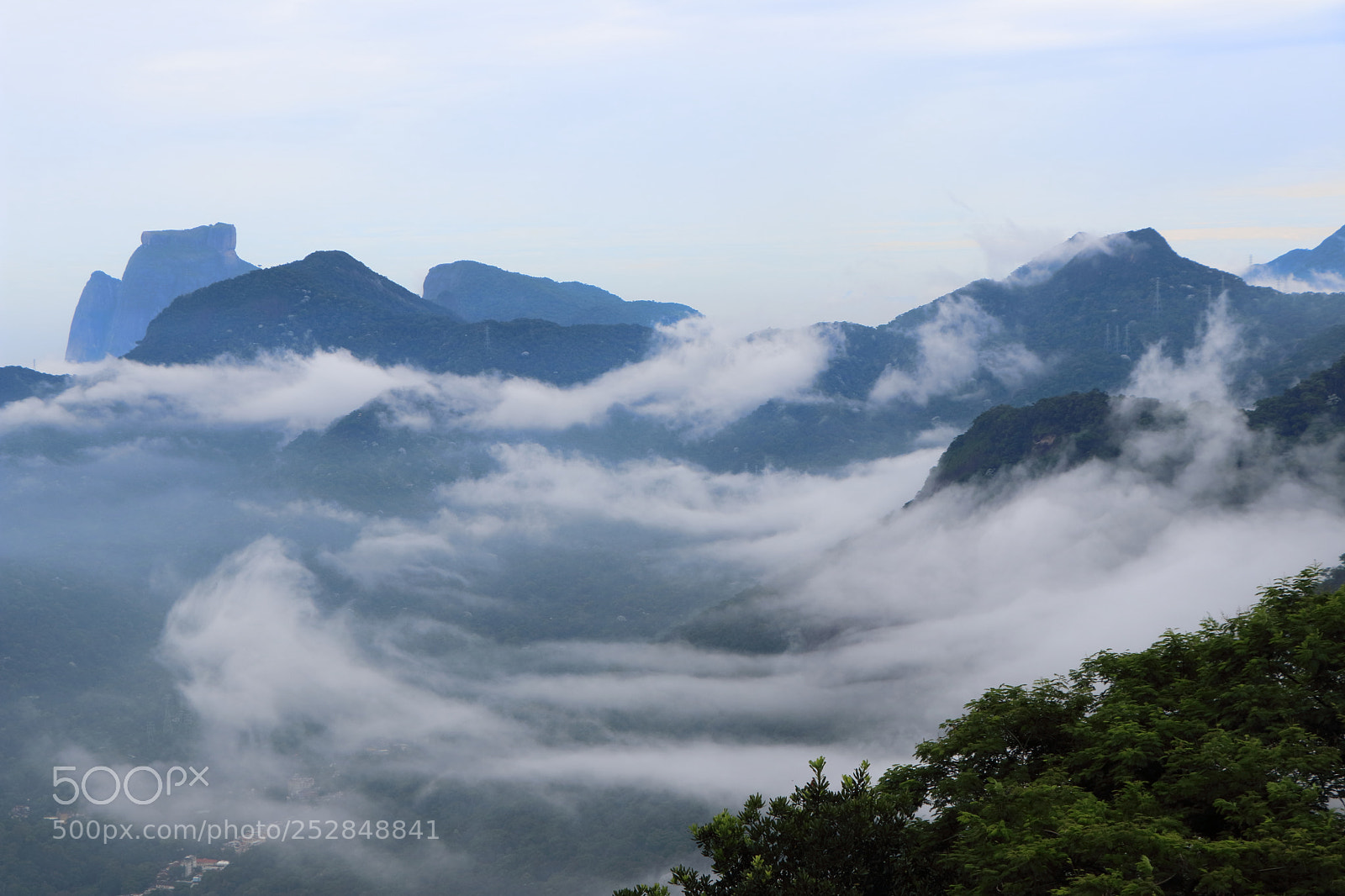 Canon EOS 80D sample photo. Blanketed city of rio photography