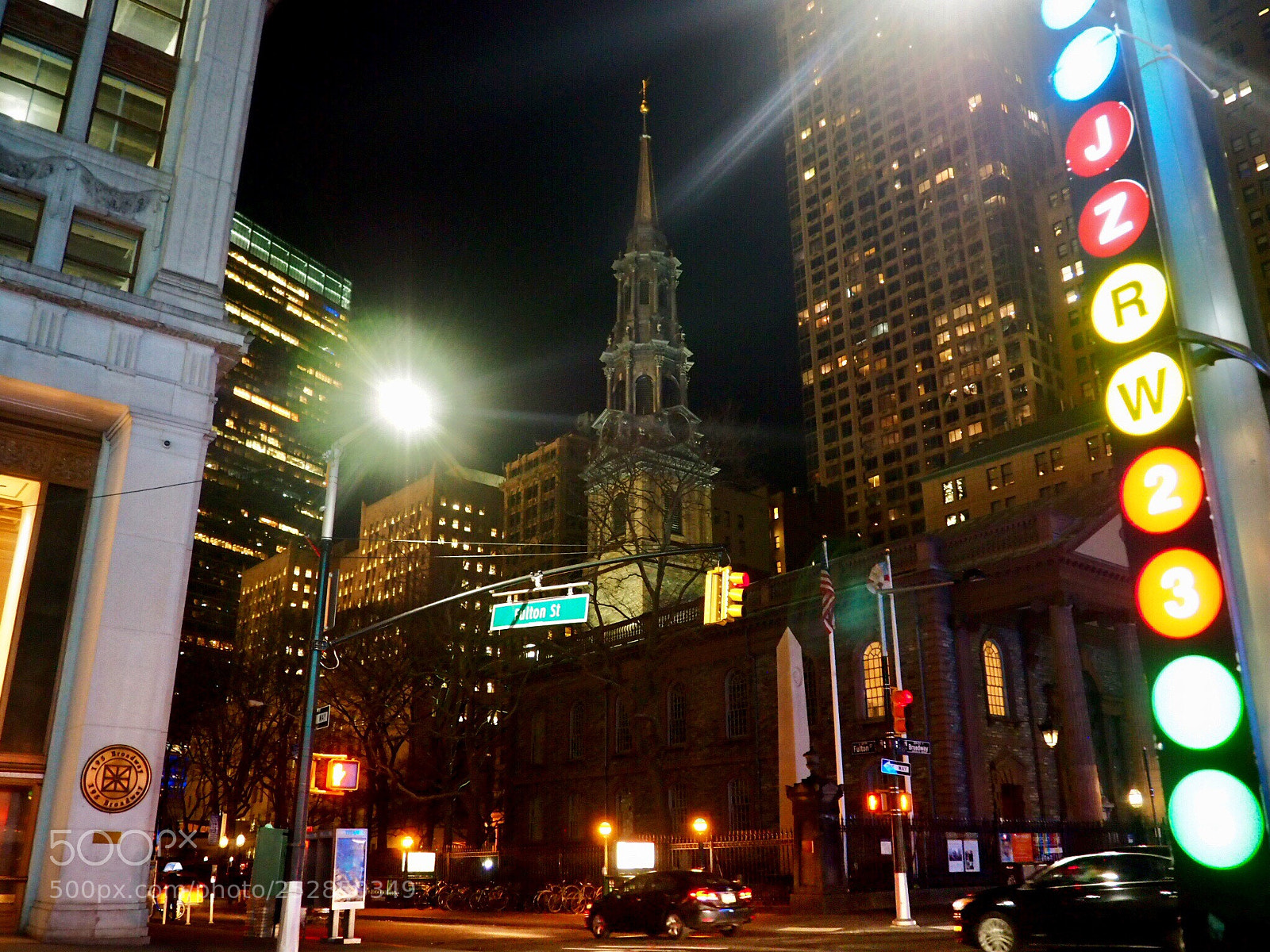 Olympus OM-D E-M10 sample photo. Nyc at night photography