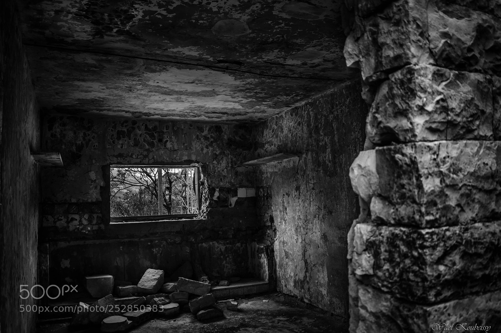 Nikon D5500 sample photo. The abandoned house photography