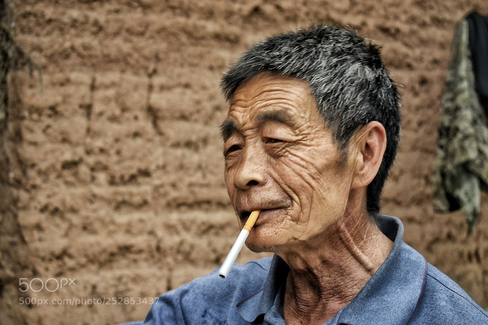 Nikon D5300 sample photo. Old farmer photography