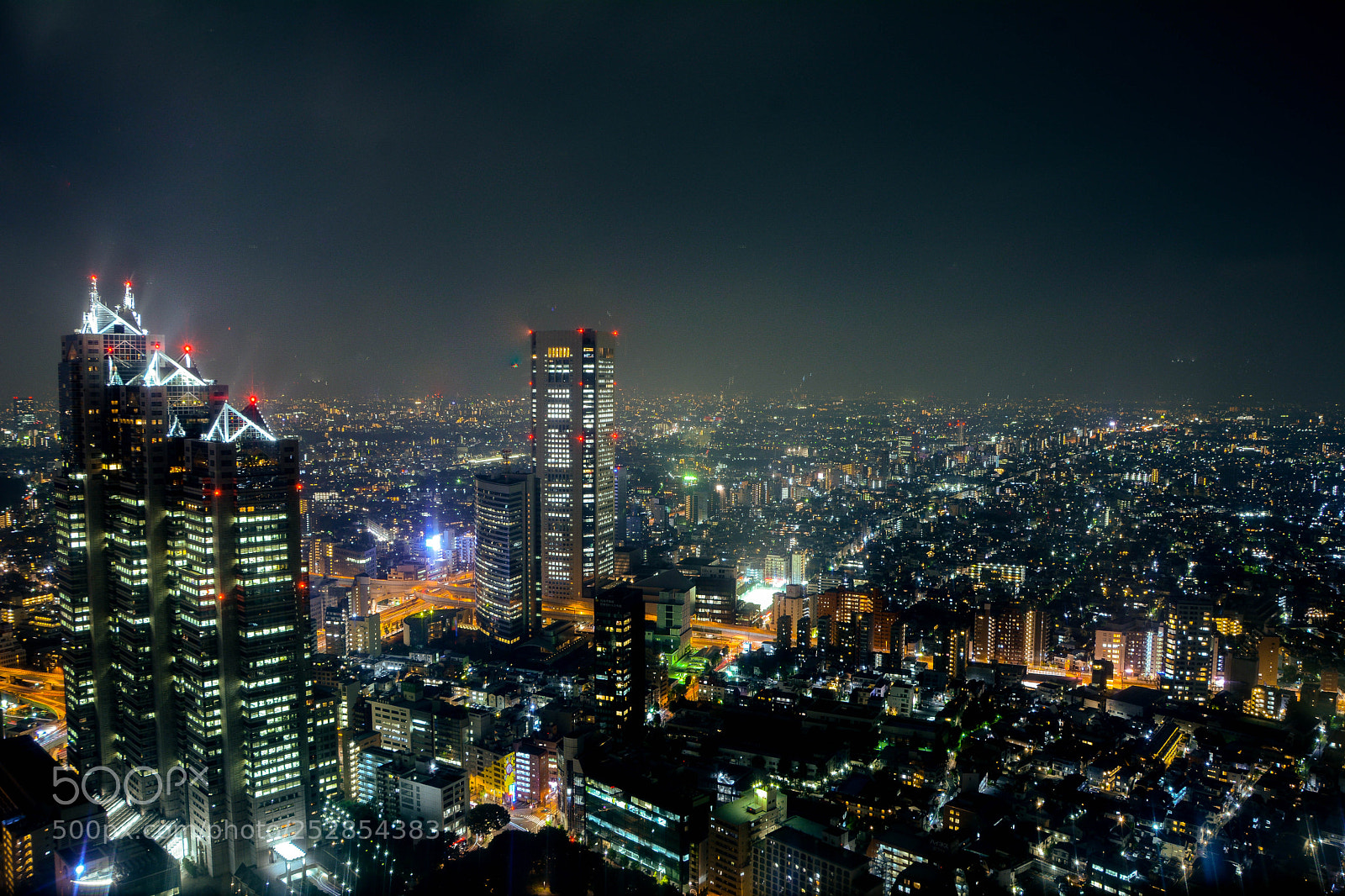Nikon D7100 sample photo. Tokyo night photography