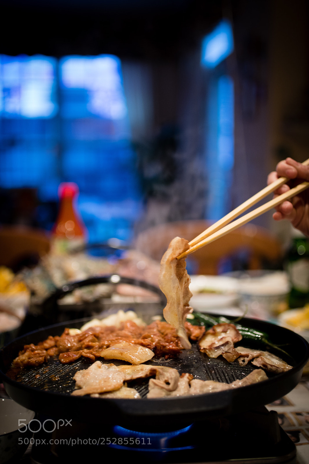 Canon EOS 5D Mark IV sample photo. Bbq korean  photography