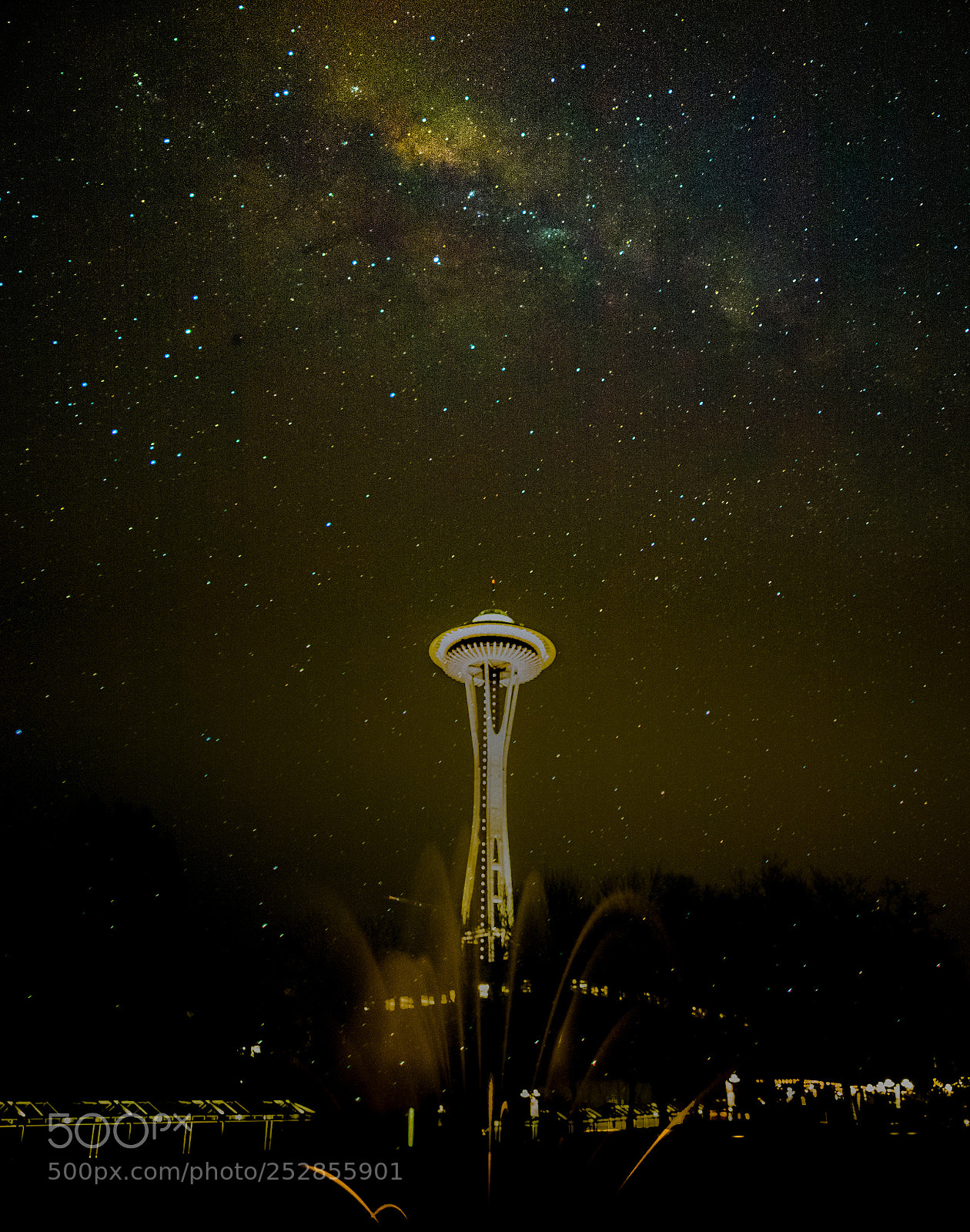 Canon EOS-1D Mark II sample photo. Space needle photography