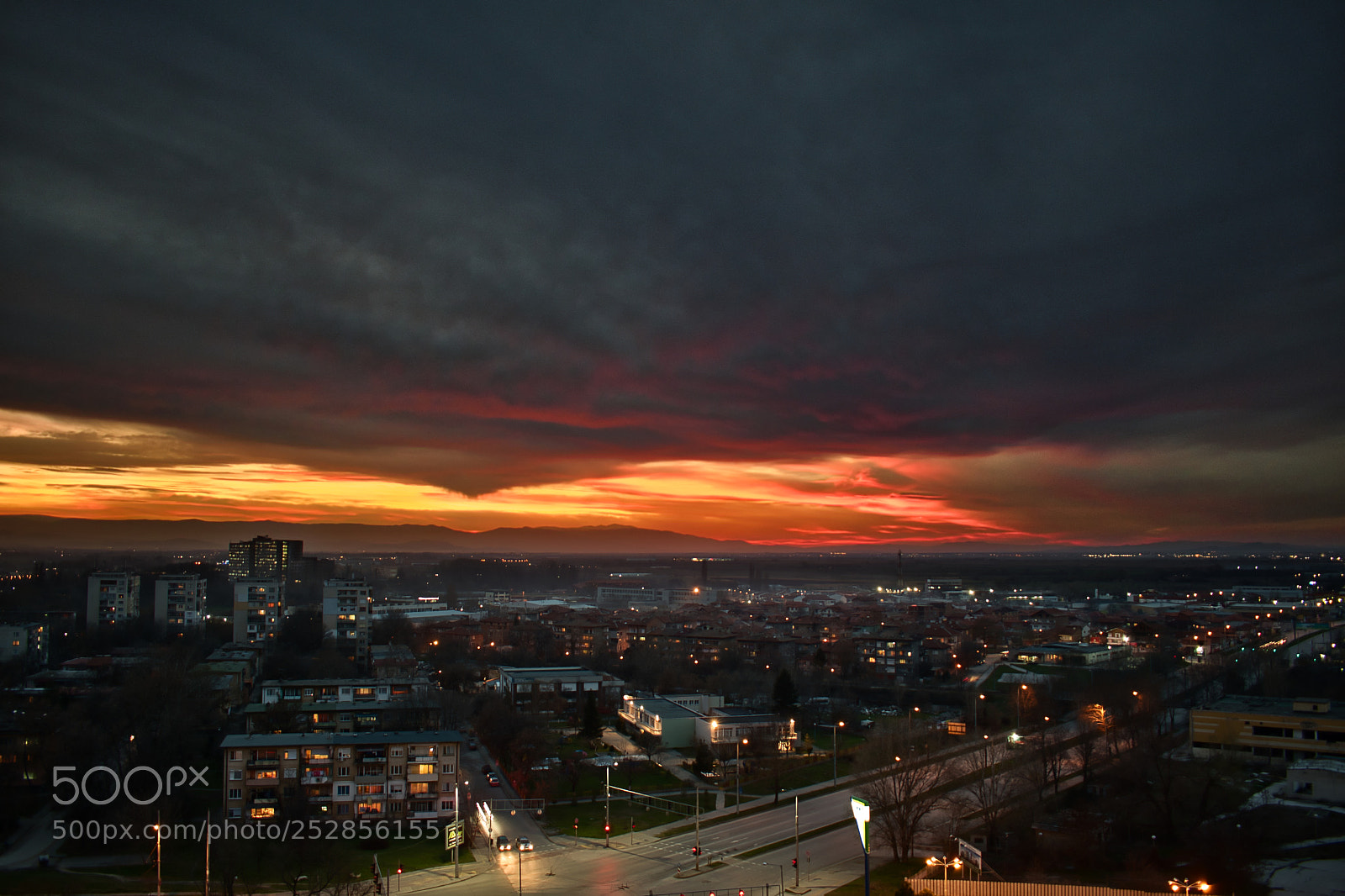 Nikon D5600 sample photo. Exploding sunset over a photography