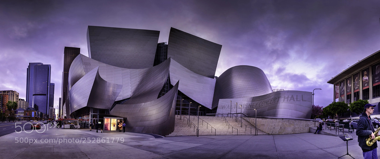 Nikon D810 sample photo. Walt disney concert hall photography