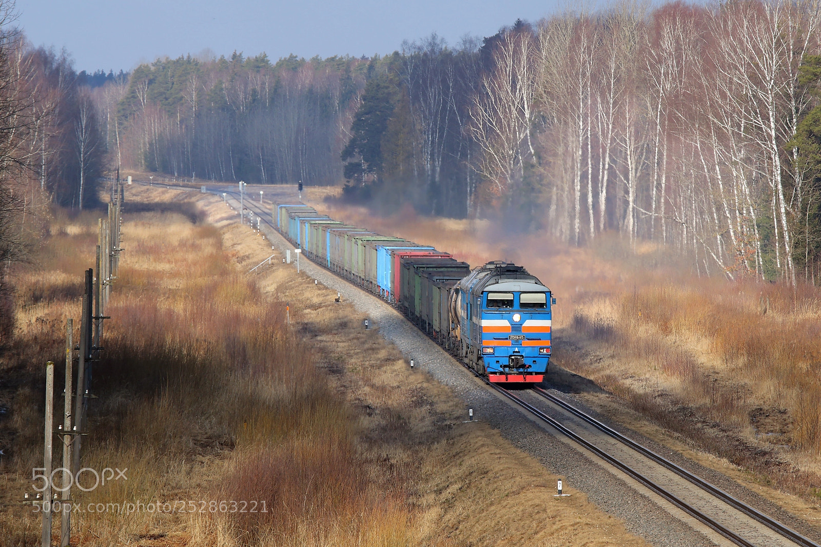 Canon EOS 70D sample photo. Freight train photography