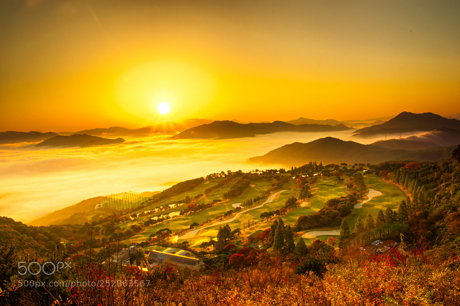 Nikon D5500 sample photo. Sea of clouds photography