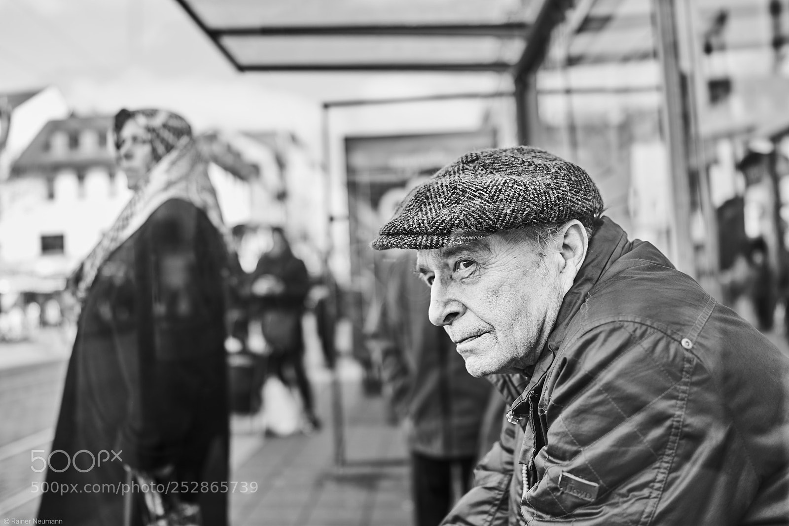 Sony Cyber-shot DSC-RX1R II sample photo. Mann 563 b&w photography