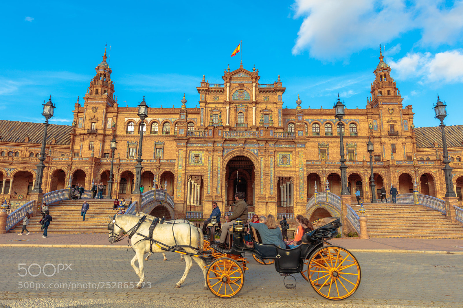 Canon EOS 5DS R sample photo. Plaza españa sevilla photography