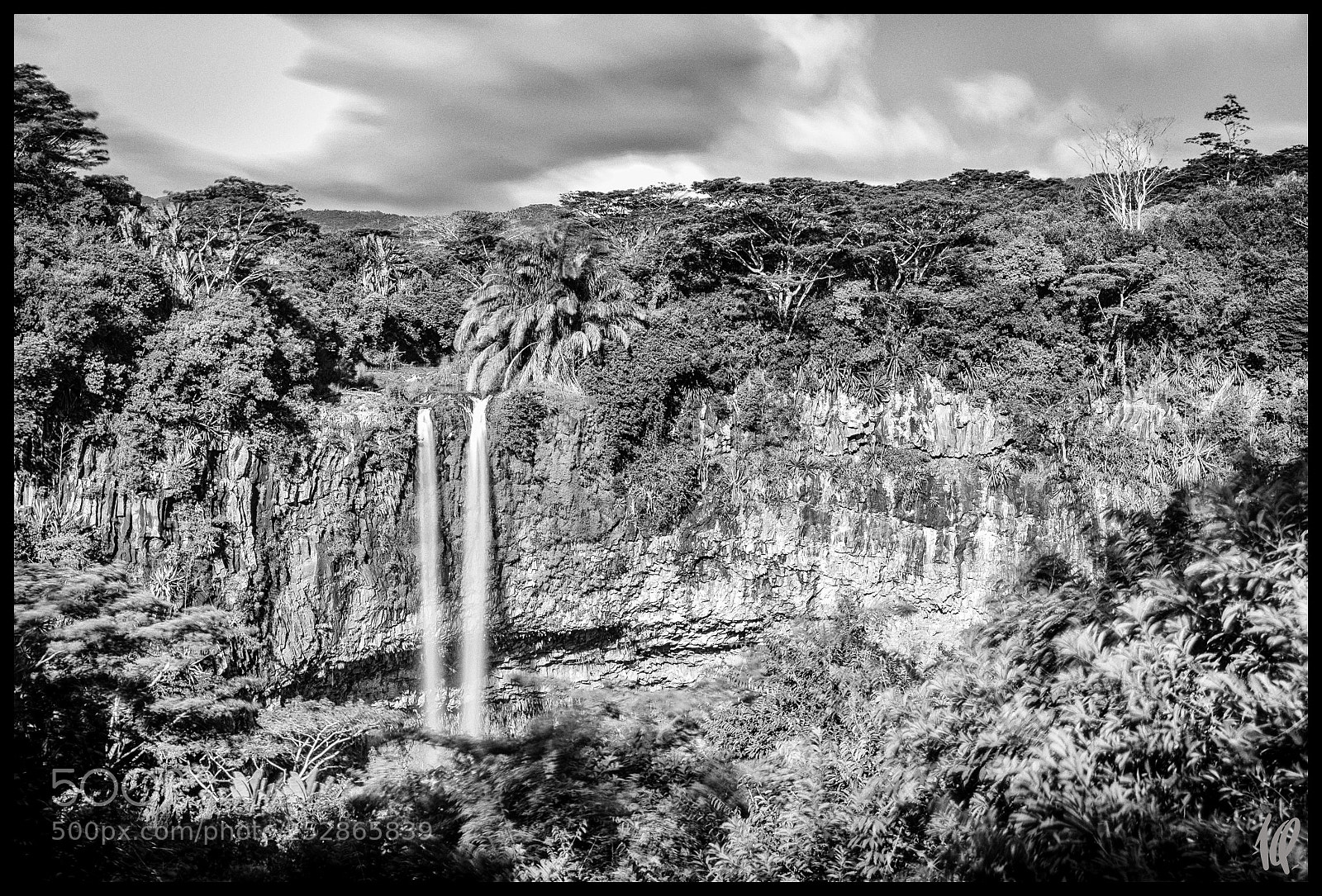 Nikon D5 sample photo. Jungle cascade photography