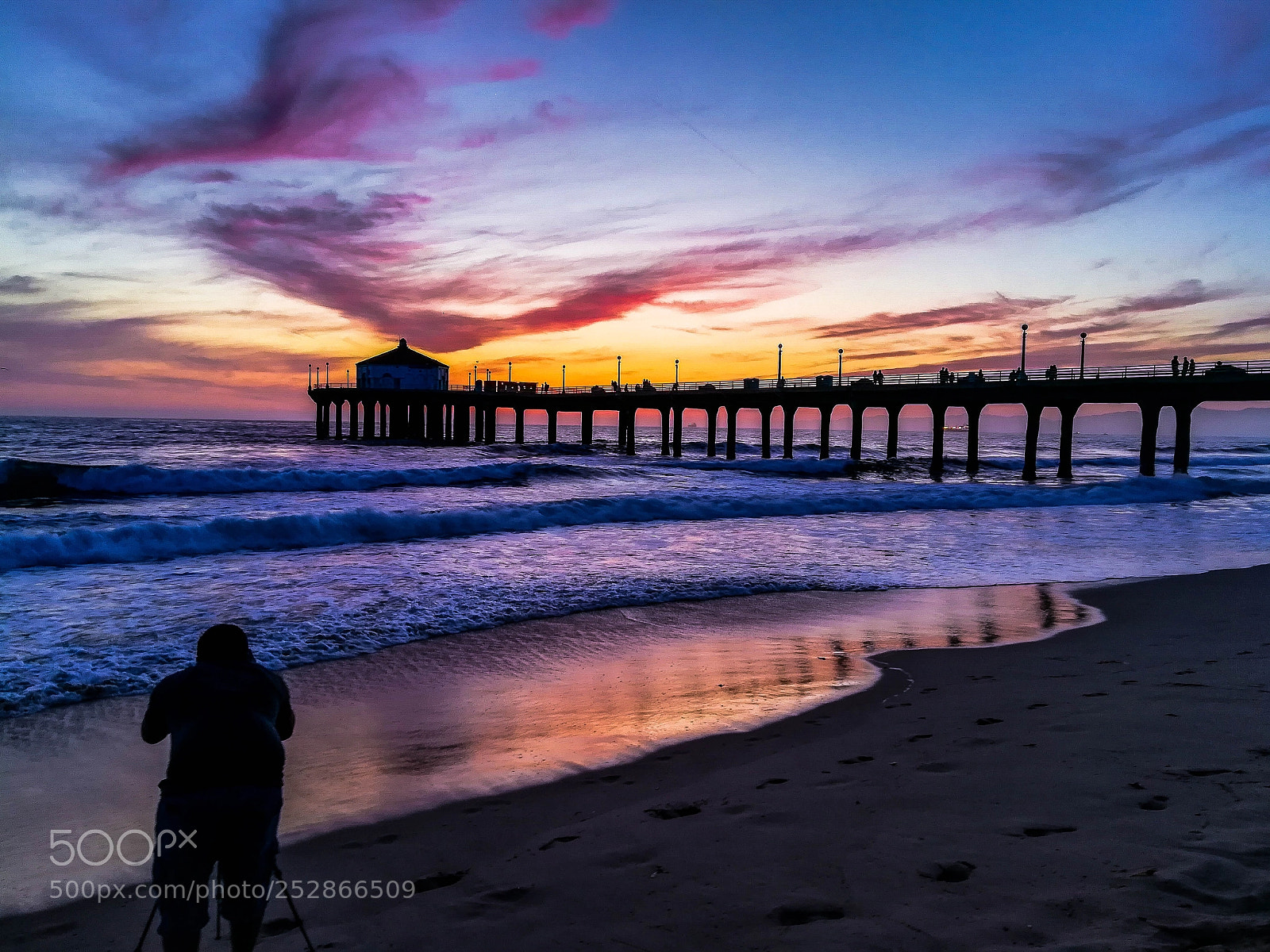 HUAWEI honor 6x sample photo. Manhattan beach pier!!!!!!! photography