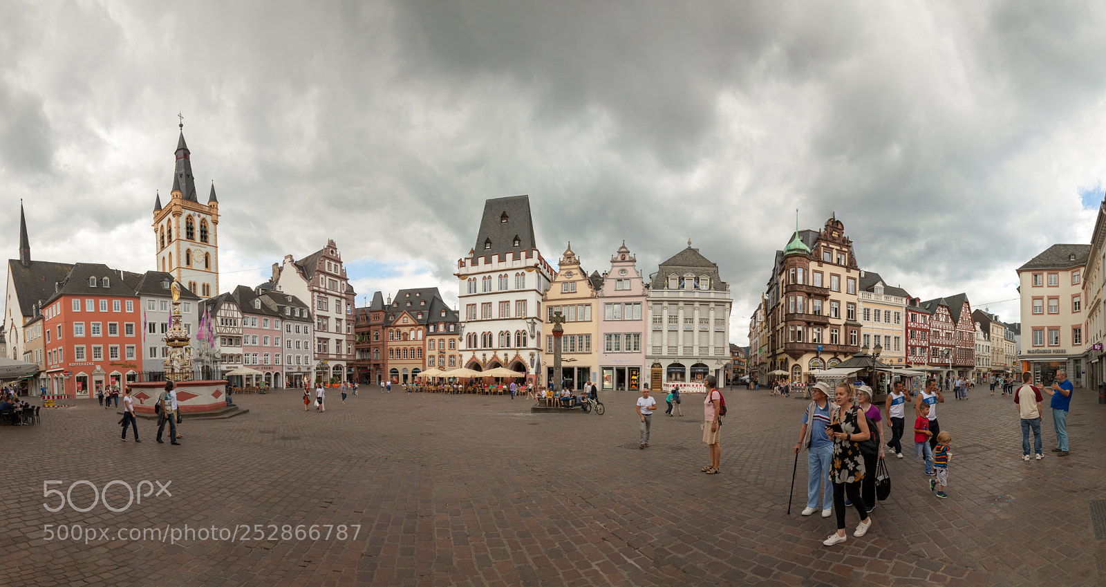 Canon EOS 5D Mark II sample photo. Trier, germany, hauptmarkt photography